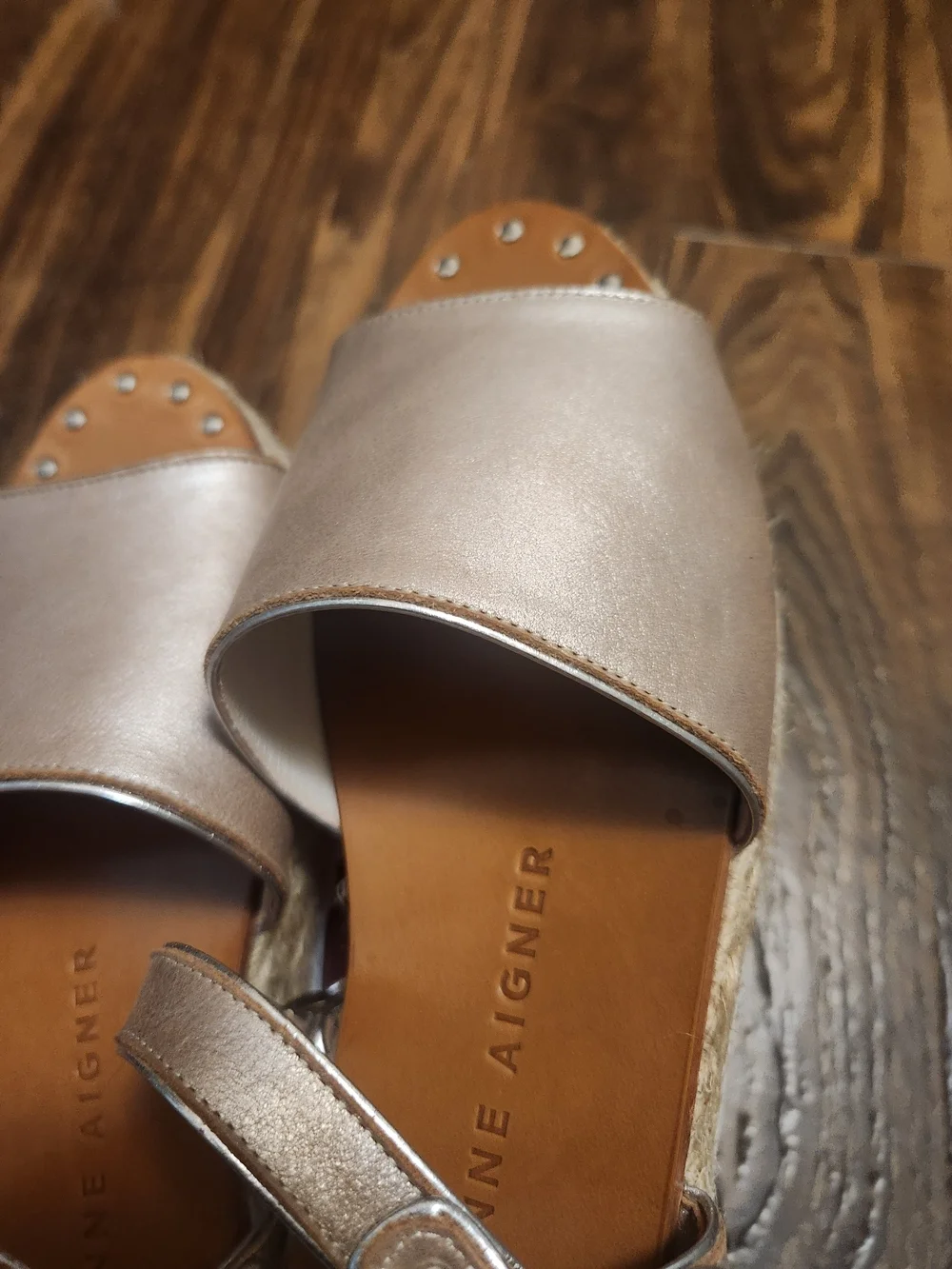 Etienne Aigner buckle espadrille